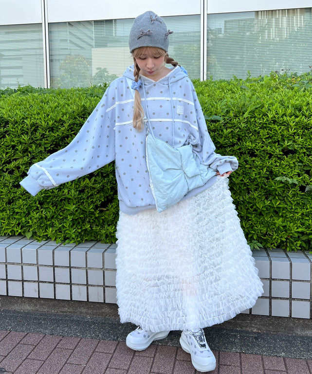 サックス モデル：160㎝ F着用サックス モデル：160㎝ F着用