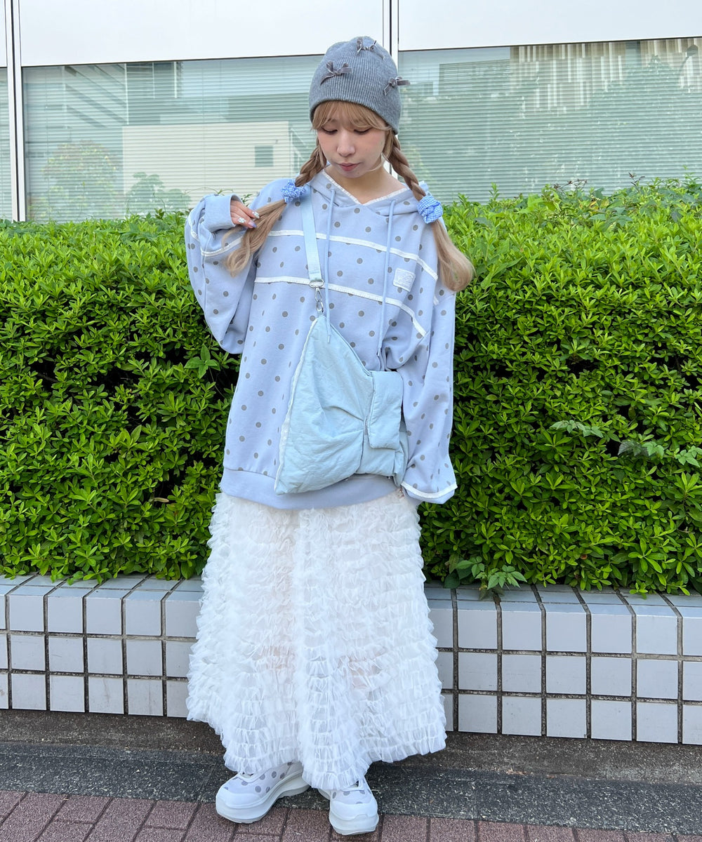 サックス モデル：160㎝ F着用サックス モデル：160㎝ F着用