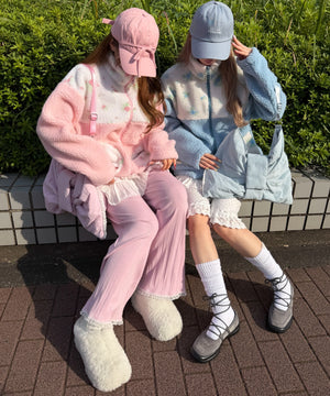 フラワーキリカエボアブルゾン