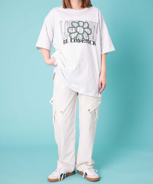 杢グレー　モデル:155cm F着用