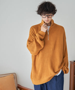 マスタード モデル:175cm L着用