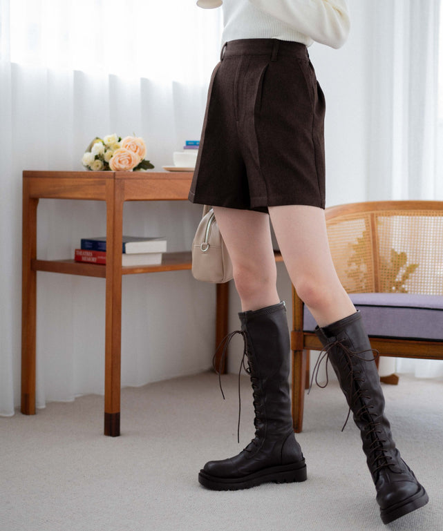 D杢ブラウン　モデル:165cm M着用