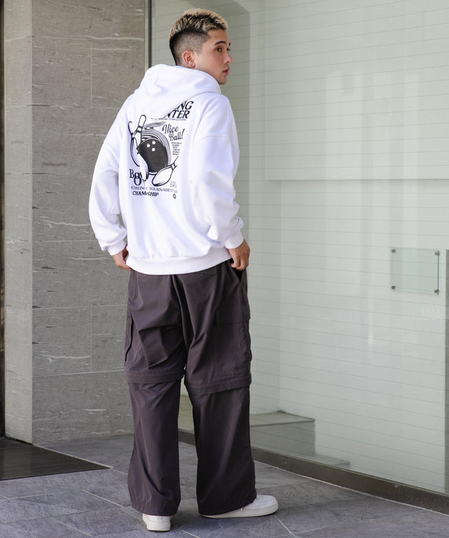 ホワイト モデル：178cm L着用