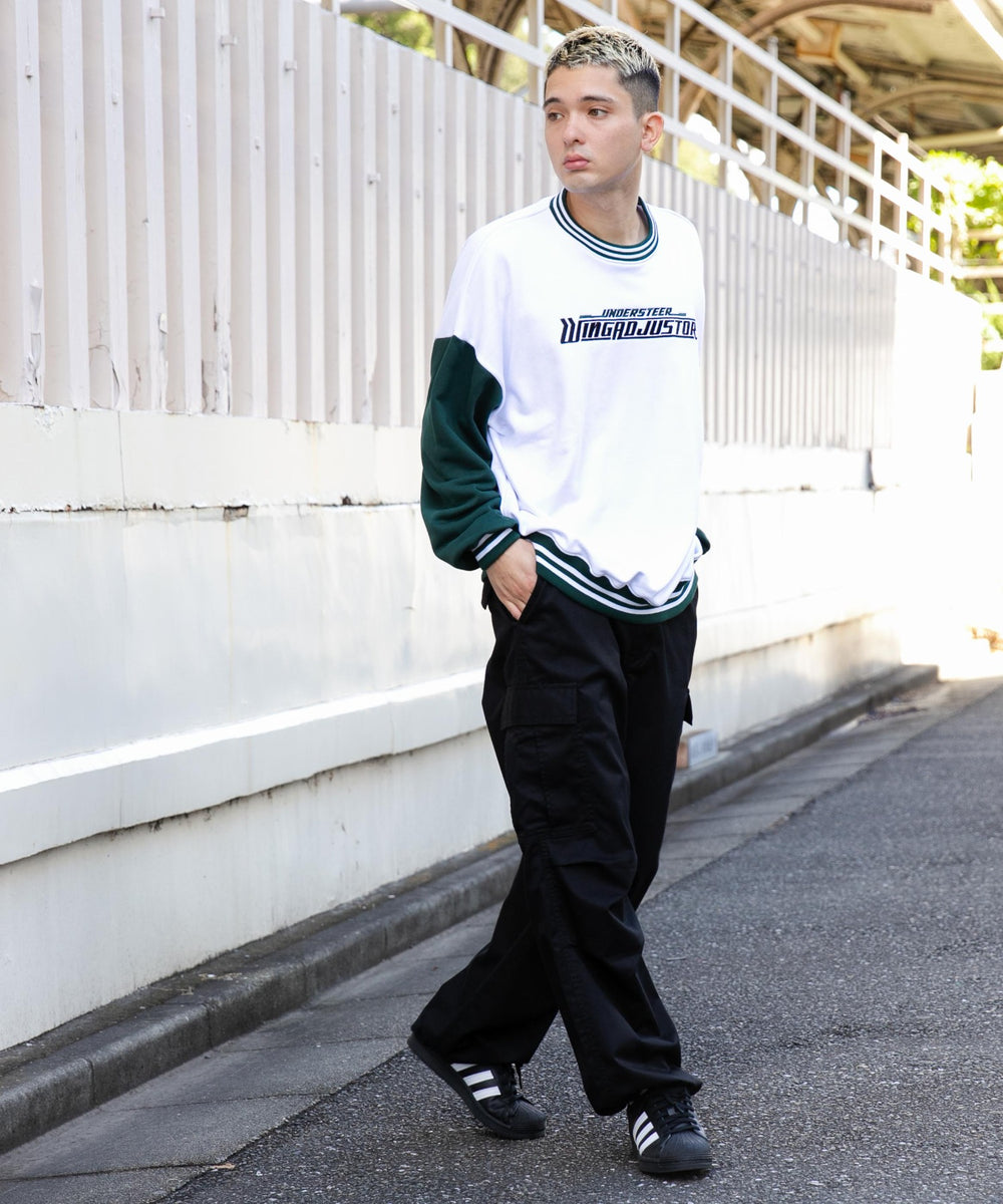 ホワイト モデル：178cm L着用