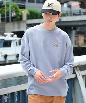 ブルー モデル：180cm L着用