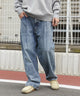 デニム中濃加工 モデル：180cm L着用