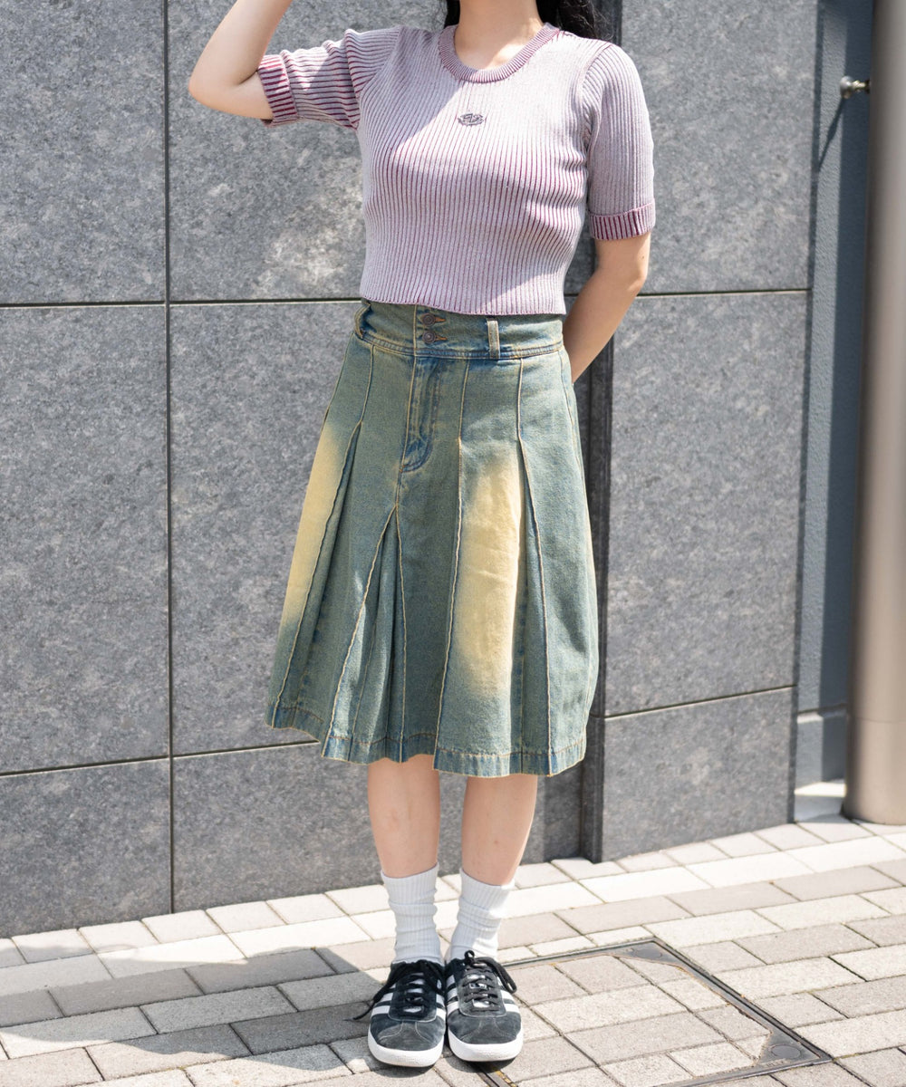 デニム　モデル:155cm F着用
