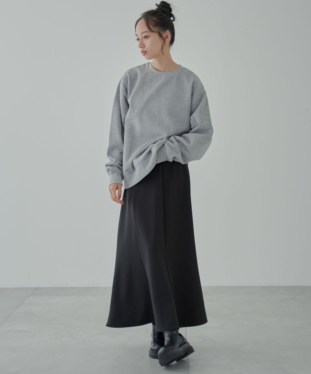 杢グレー　モデル:160cm S着用