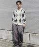 グリーンチェック モデル：180cm L着用