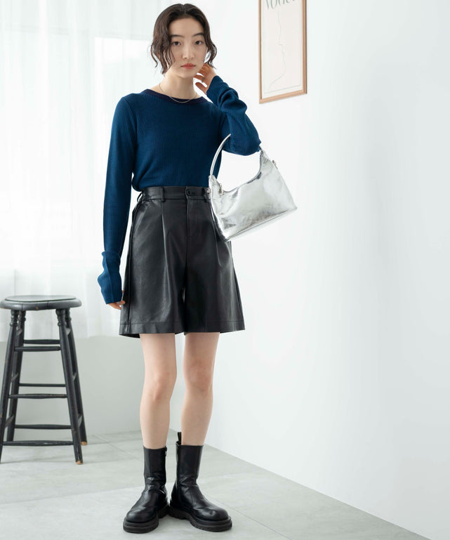 ブルー　モデル:163cm F着用