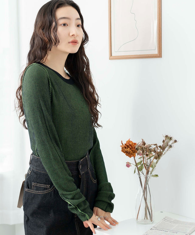 グリーン　モデル:163cm F着用