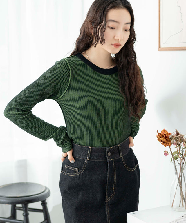 グリーン　モデル:163cm F着用