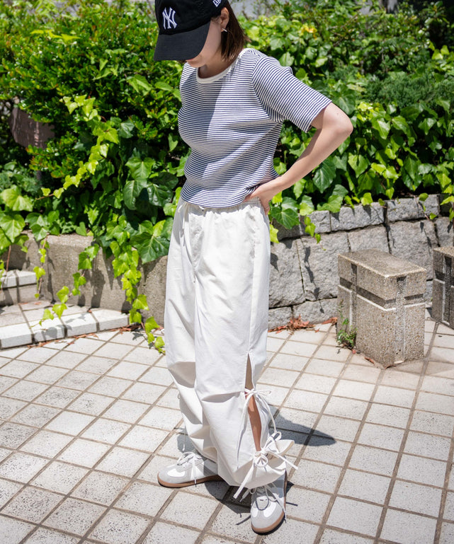 オフホワイト モデル：155cm M着用