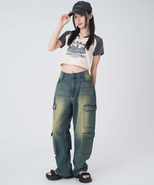 デニム　モデル:161cm M着用