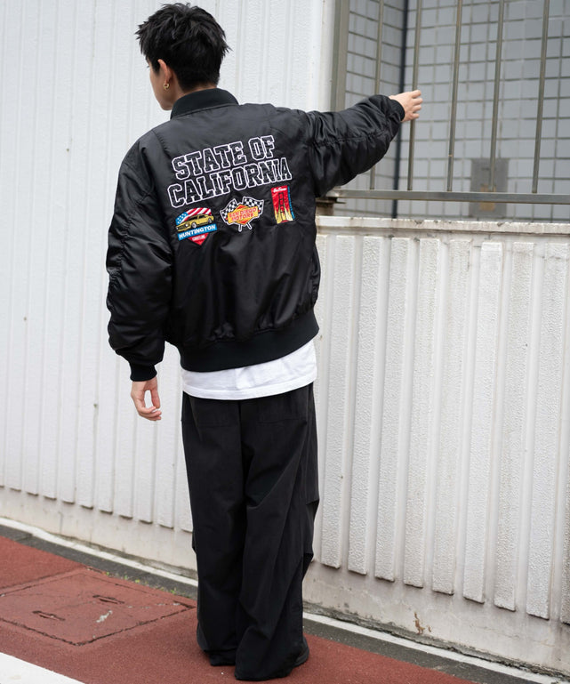ブラック モデル：180cm L着用