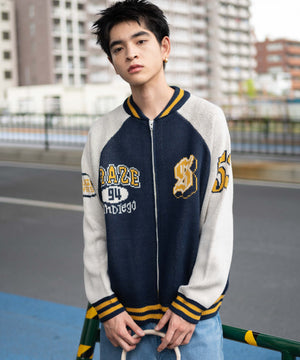 ネイビー モデル：180cm L着用