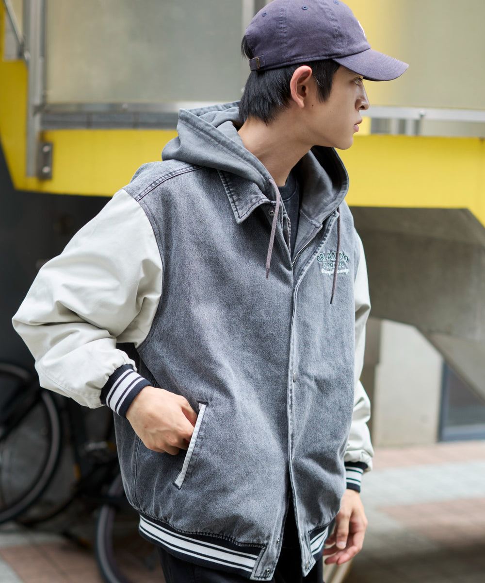 デニムブラックソノタ モデル：180cm L着用