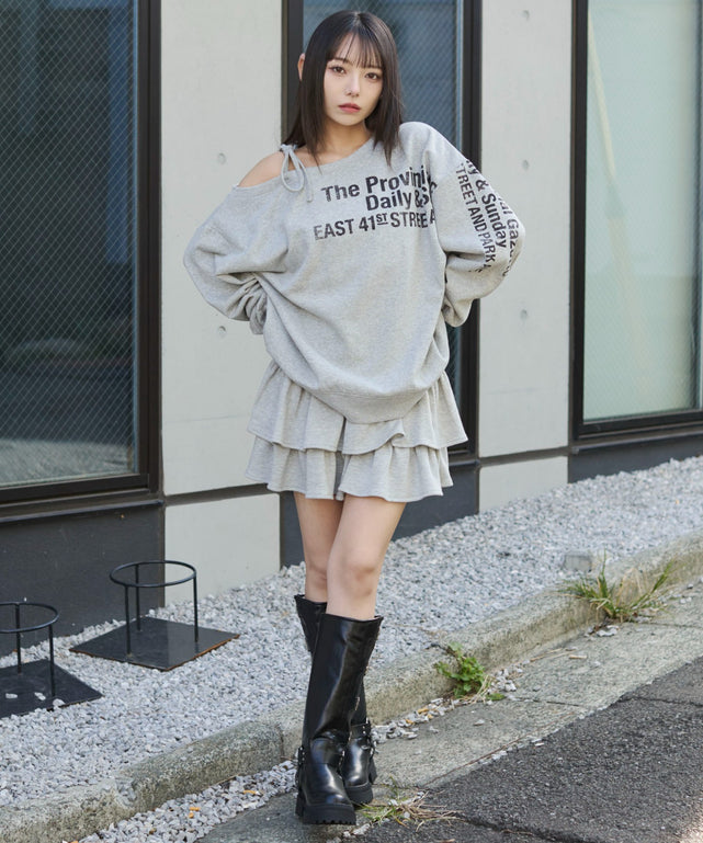 柄３　モデル：159cm F着用