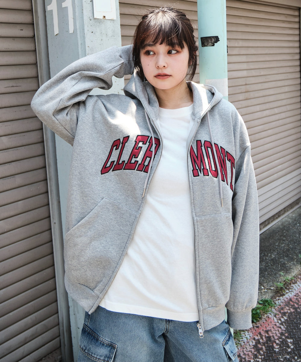杢グレー　モデル：160㎝　M着用