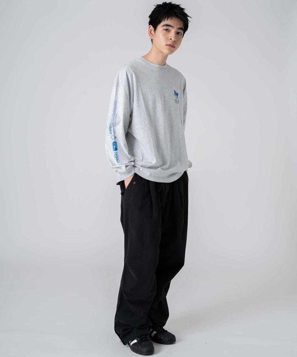 柄9 アッシュグレー モデル：180㎝　L着用