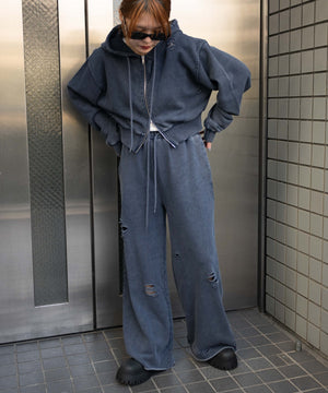 ブルー　モデル:155cm F着用