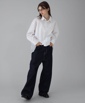 デニムインディゴ モデル：162cm M着用