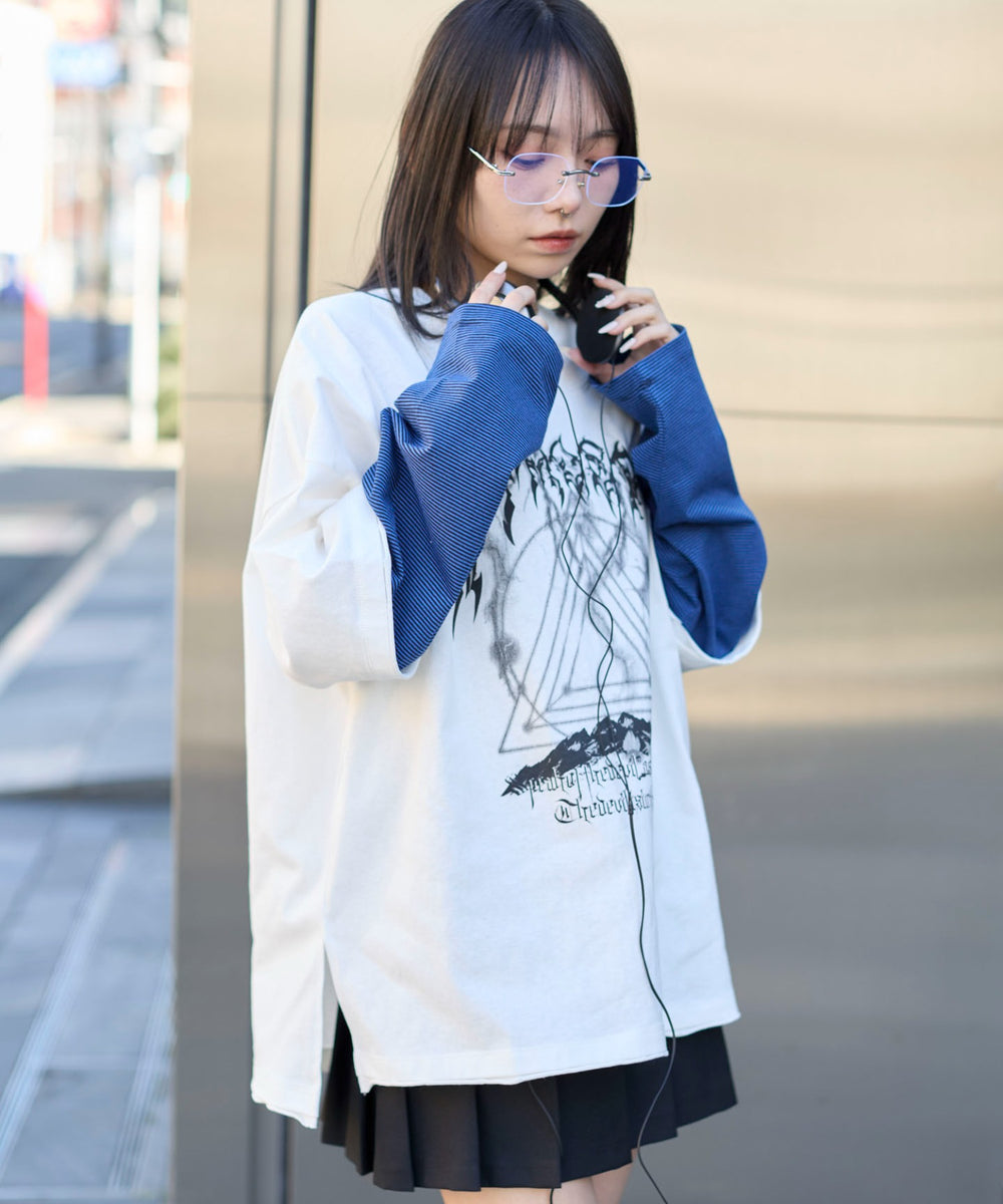 ブルーボーダー　モデル:159cm L着用