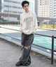 ホワイト モデル：180cm L着用