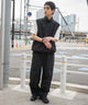 ブラック モデル：180cm L着用