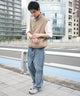 デニム中濃加工 モデル：180cm L着用