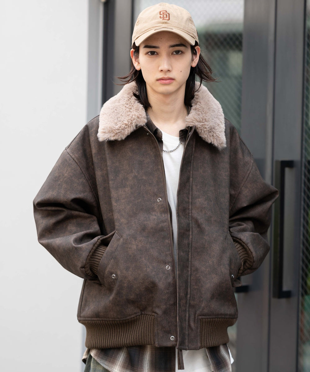 ブラウンソノタ モデル：175cm L着用