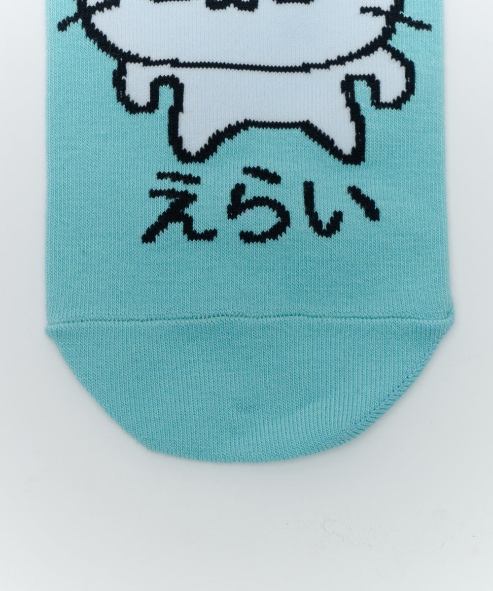 キラキラおめめショートソックス(23-25cm)