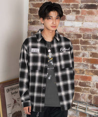 ワッペンオンブレシャツ(LS)