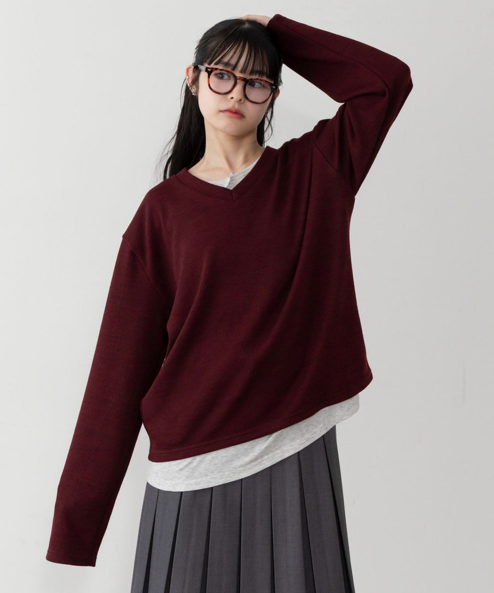 ワイン　モデル：161cm F着用