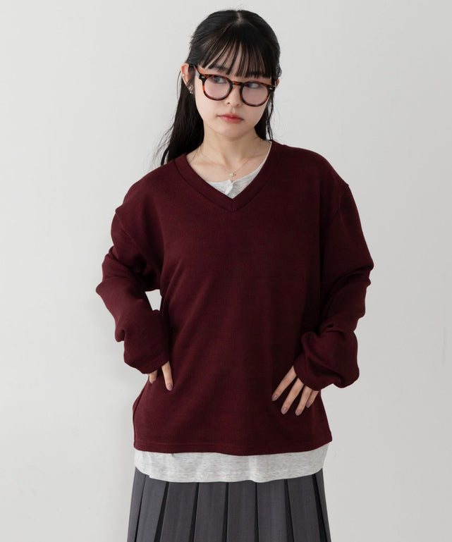 ワイン　モデル：161cm F着用