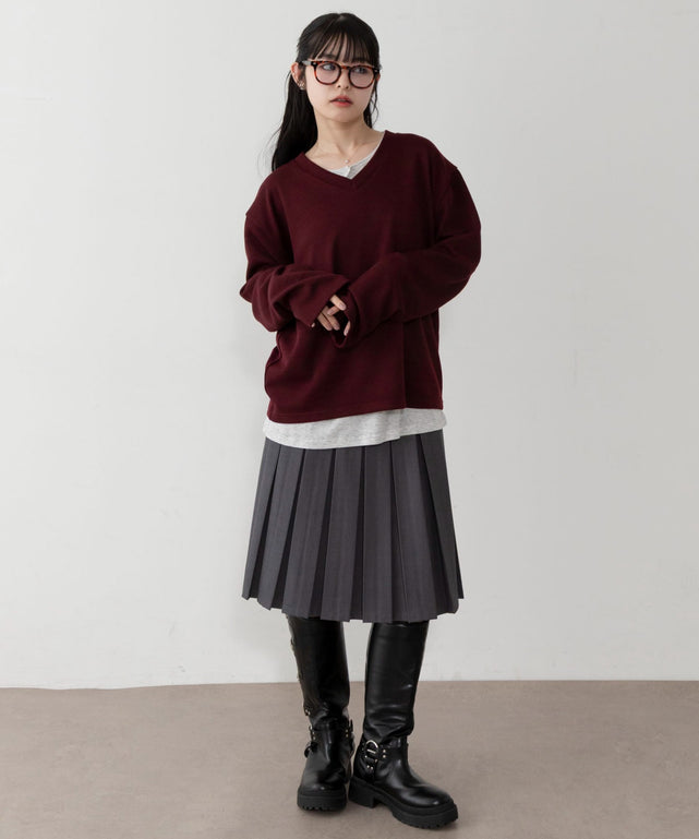 ワイン　モデル：161cm F着用