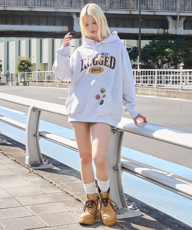 グレー　モデル：166cm L着用