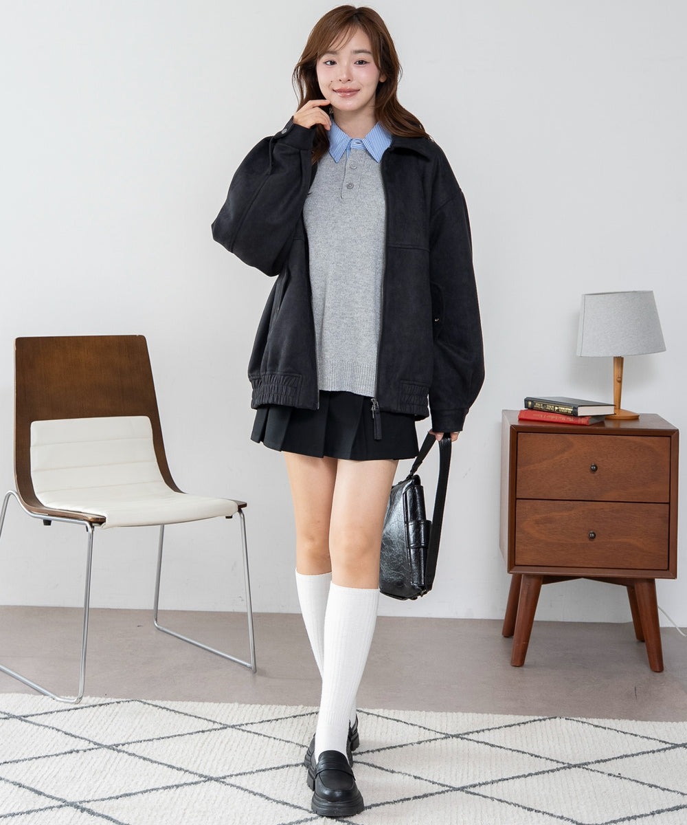 チャコール モデル：165cm M着用