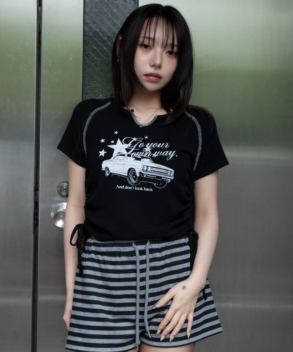 柄９　モデル：159cm F着用