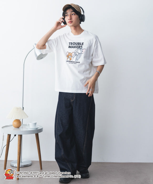 柄5 モデル:180cm Lサイズ着用