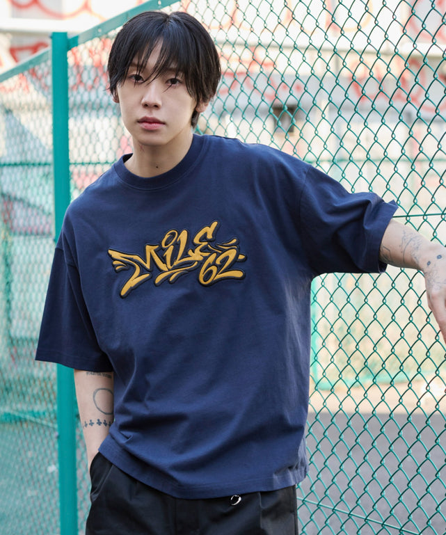 ネイビー モデル：175cm L着用