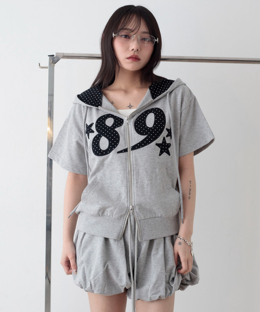 杢グレー　モデル：159cm F着用