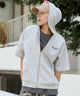 杢グレー　モデル：175cm L着用　