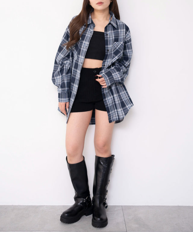 ネイビー　モデル：155cm F着用