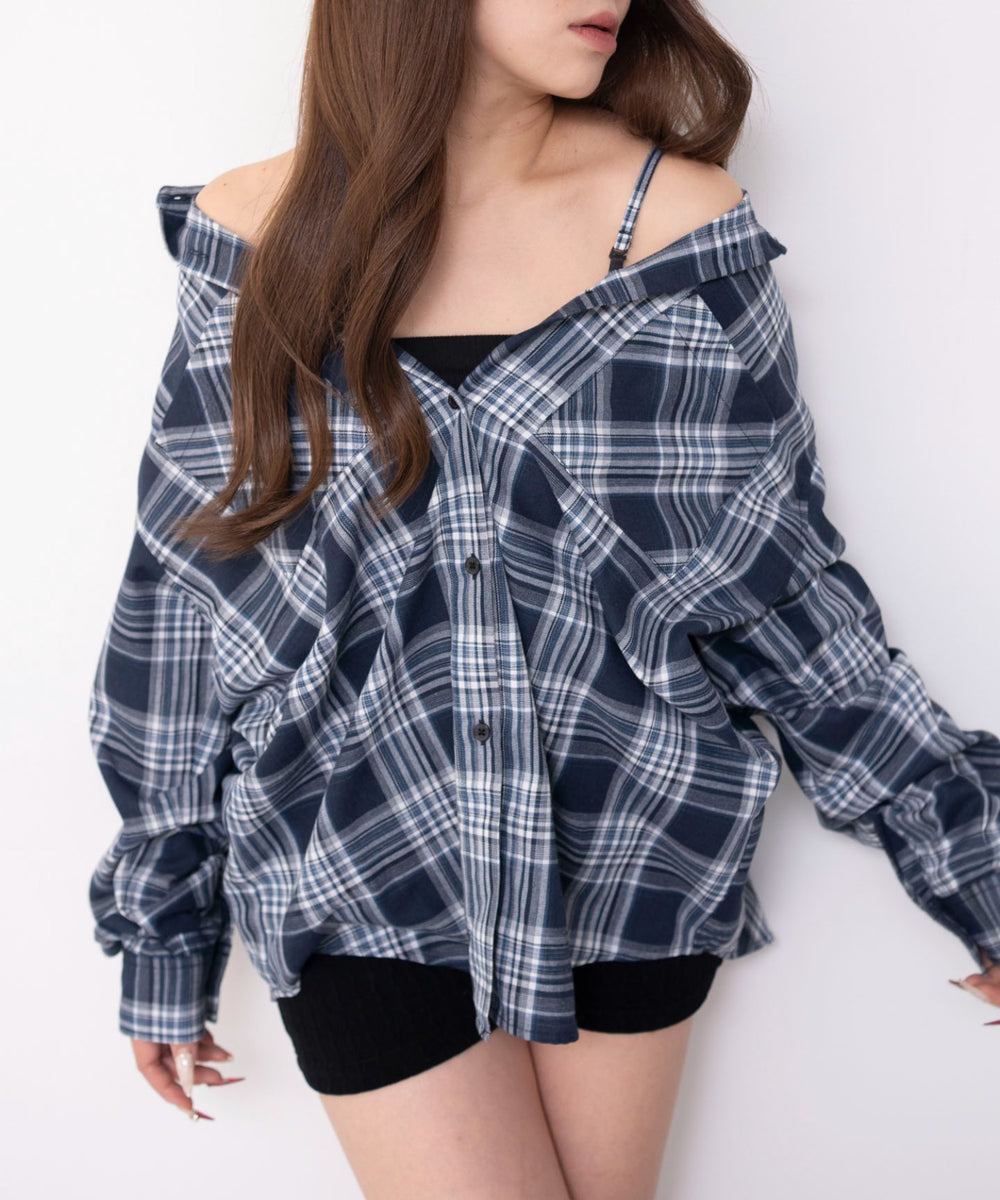 ネイビー　モデル：155cm F着用