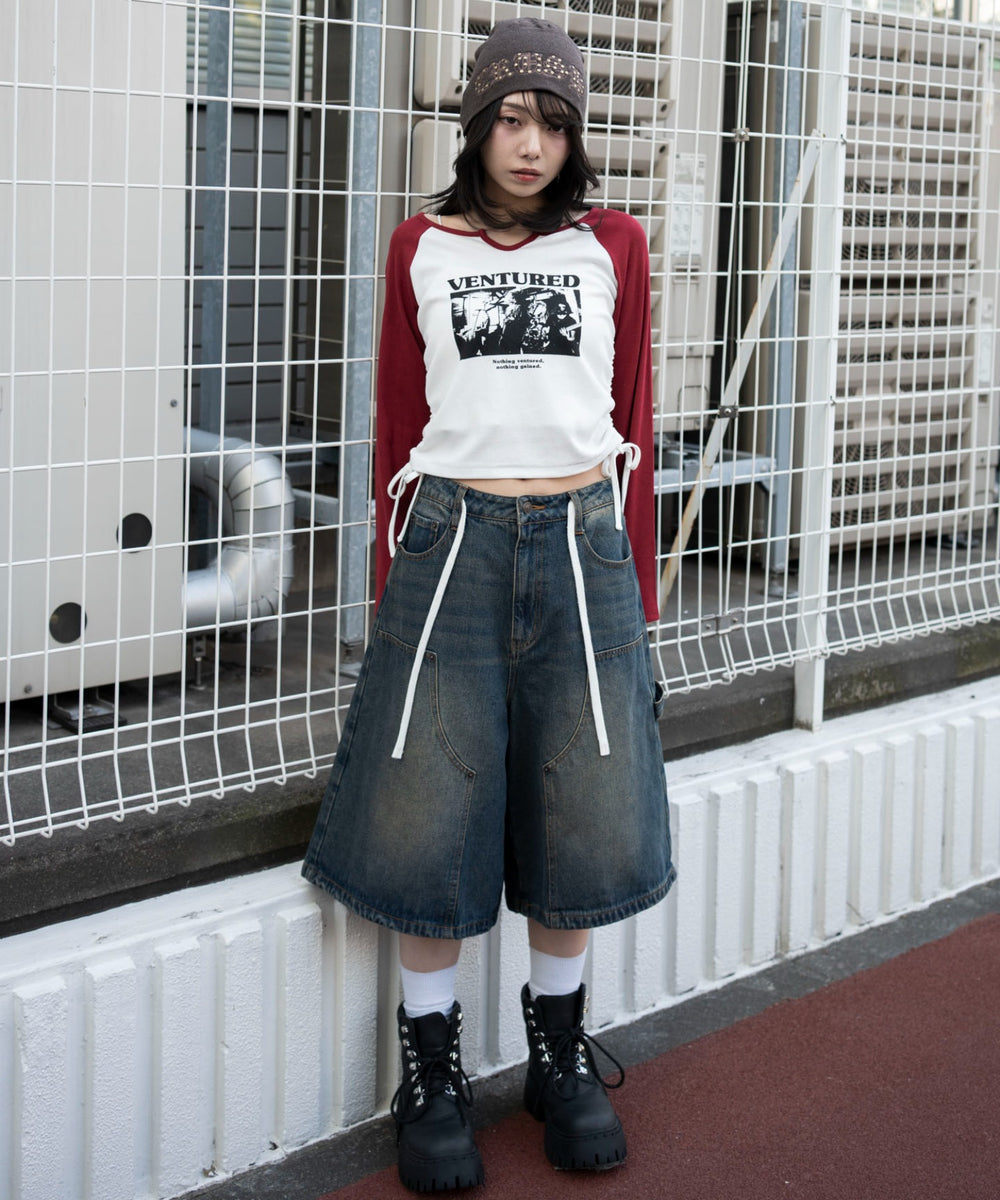 レッド　モデル：159cm F着用
