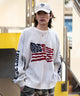 ホワイト モデル：182cm L着用
