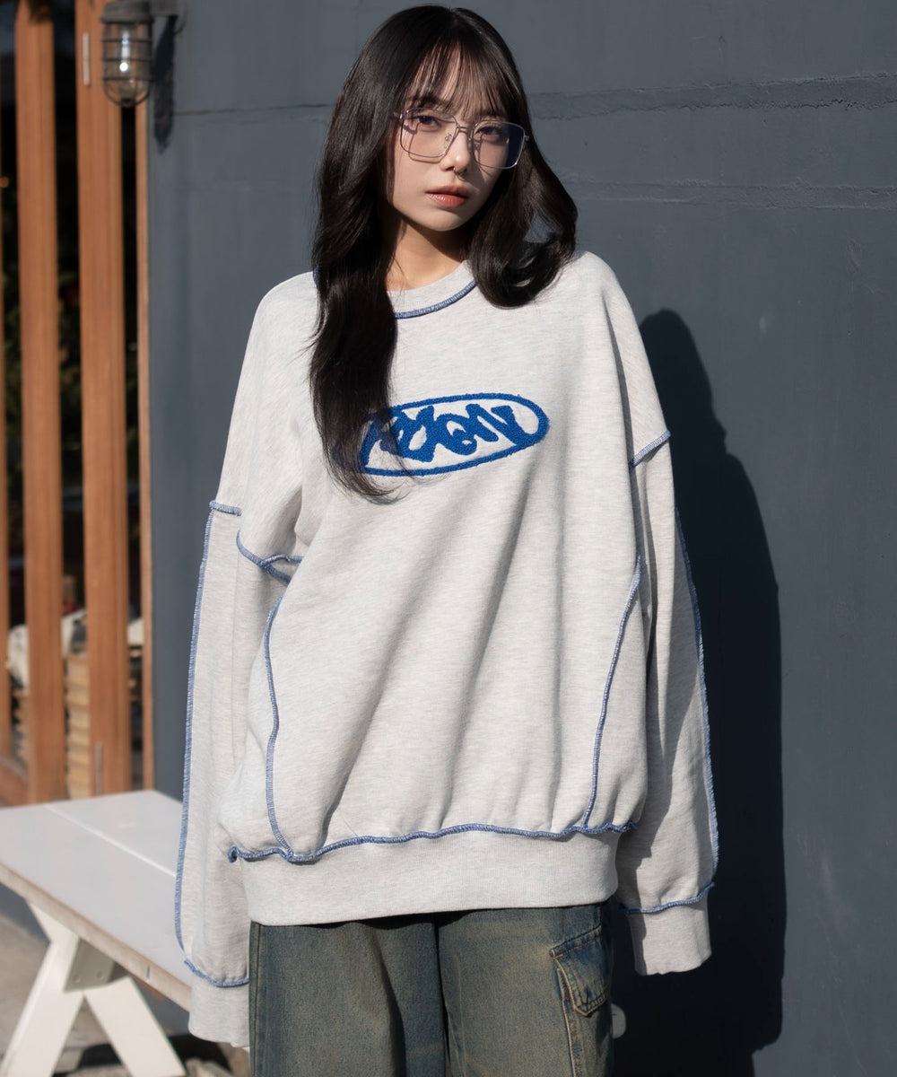 杢グレー　モデル：159cm L着用