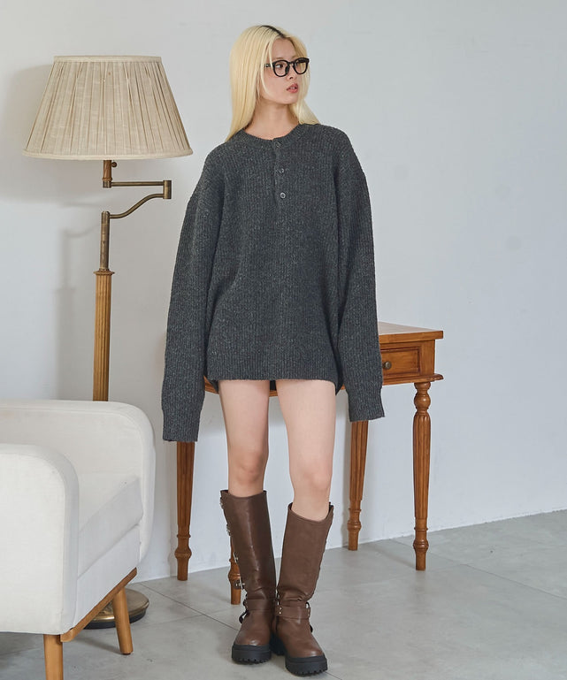 チャコール　モデル：166cm L着用