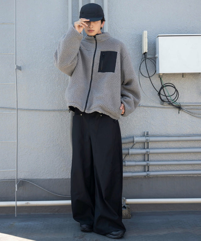 グレー モデル：180cm L着用